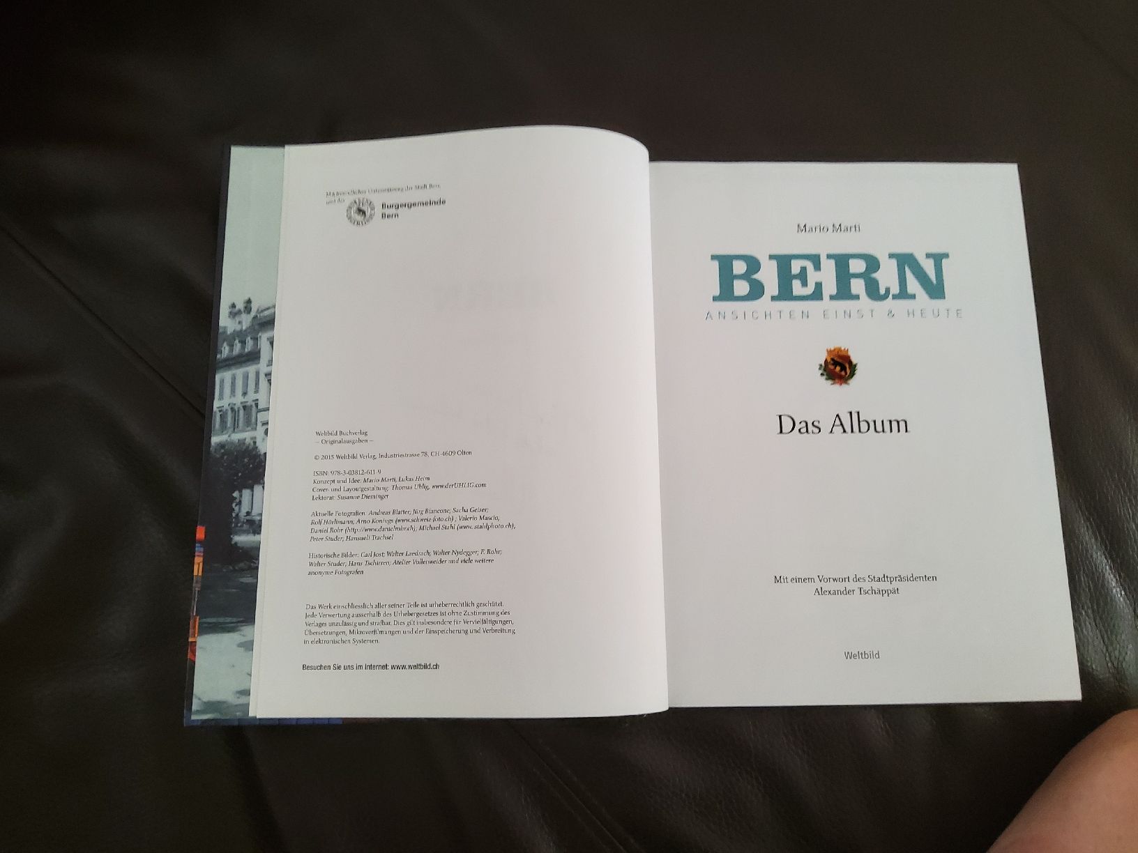 Bücher: BERN - Ansichten einst & heute, Mario Marti, 2015 – Gebraucht aus Oberwangen b. Bern von rol_p5g6 1
