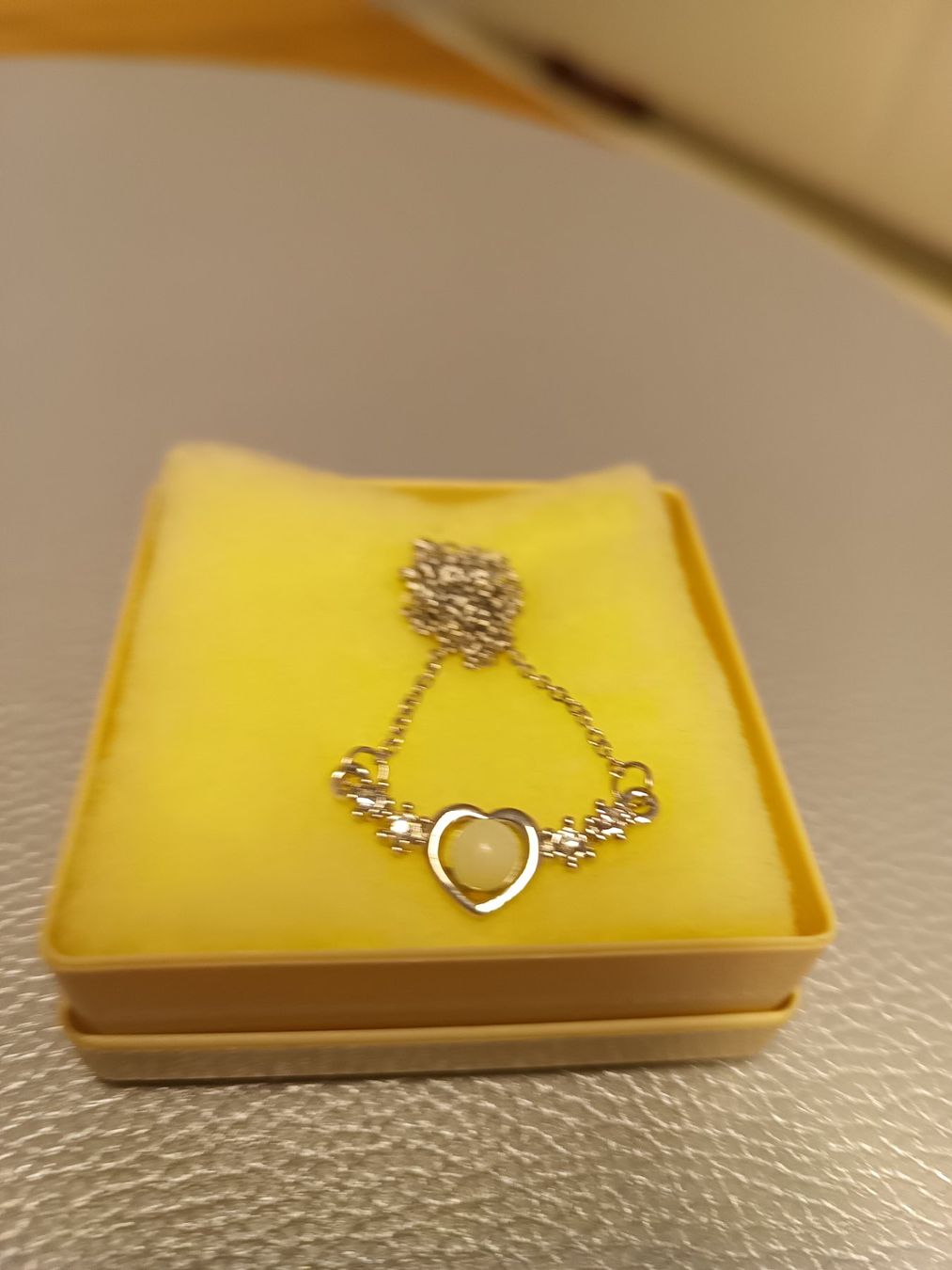 Ketten: Schmuck Halskette in Herzform – Neu (gemäss Beschreibung) aus Frümsen von Swissline90 1