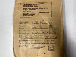 LOT Bahnbillette Basel ///G938