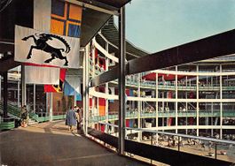 GRUSS von der MUBA - alte Ansichtskarte 1964