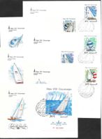 Sowjetunion 6 FDC Serie 4781-4785 + Block 133 ET 26.10.1978