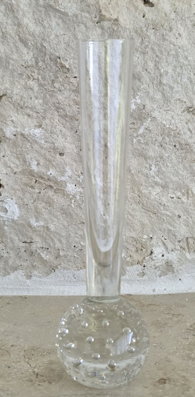 Vasi & Recipienti: Glasvase mit Luftblasen  Glas transparent – Usato da Rheinsulz venduto da Gilea