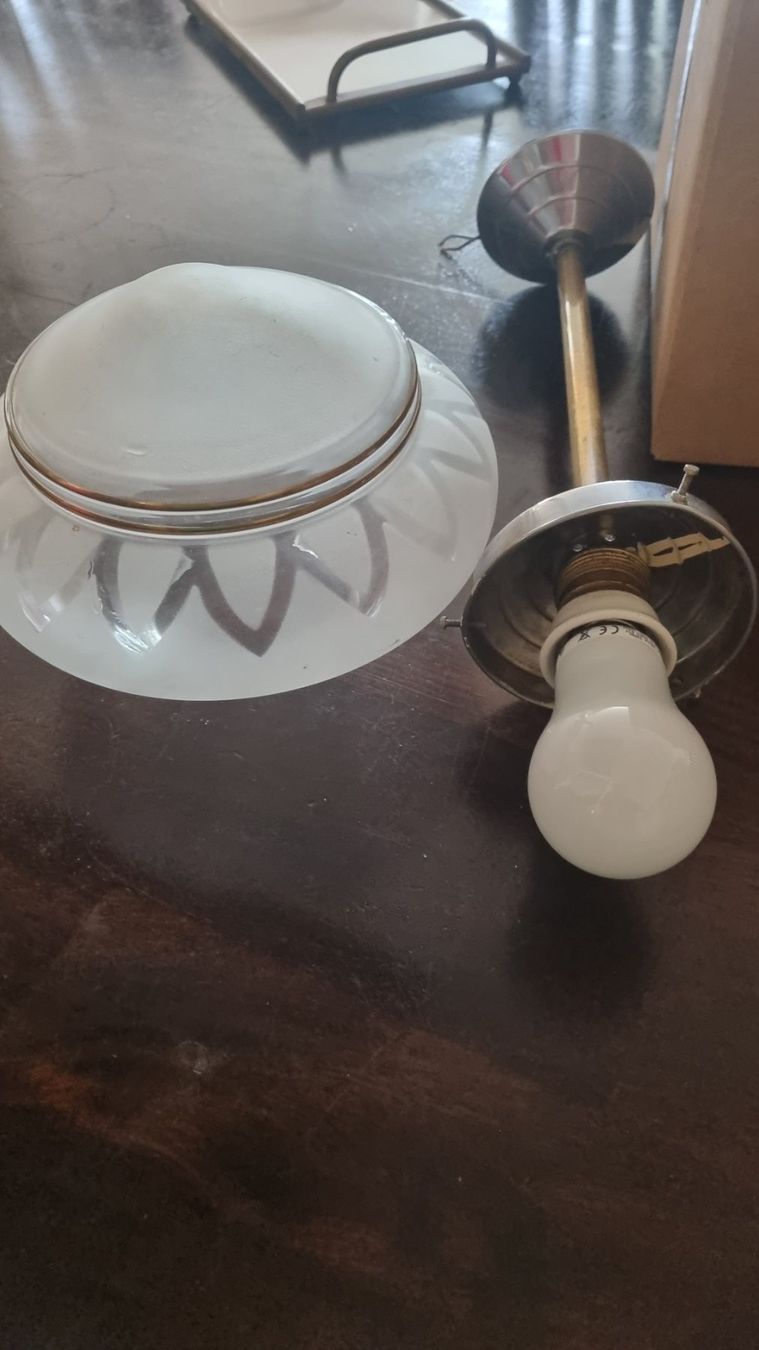 Lustres & lampes de plafonds: Art Deco Deckenlampe  Hängelampe – D'occasion à Basel par Jcva 9
