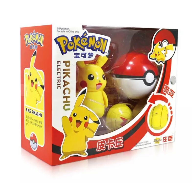 Pikachu Ceinture Pokéball Clip'N'Go Figurine Pokémon