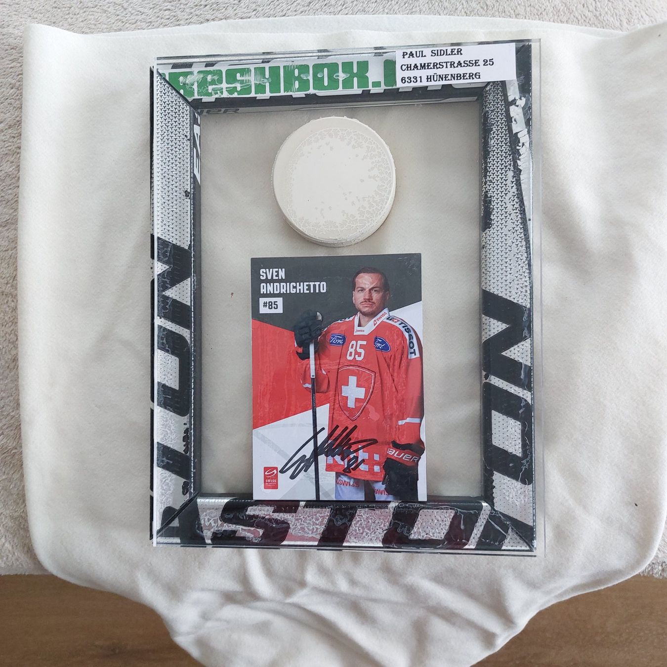 Autografi: Sven ANDRIGHETTO – Usato da Hünenberg venduto da bahnsidi 1