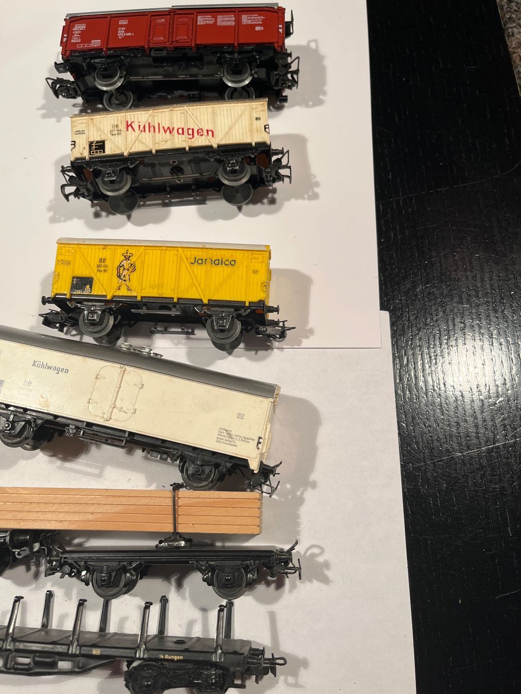 Märklin Modellini di ferrovie: 7 Modellbahnwaggons, Sammlerstueck! – Usato da Spiegel b. Bern venduto da Burdicrew 1