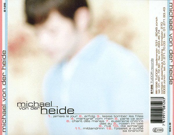CDs: Michael Von Der Heide – Michael Von Der Heide – Gebraucht aus St.Gallen von jalamusic 1