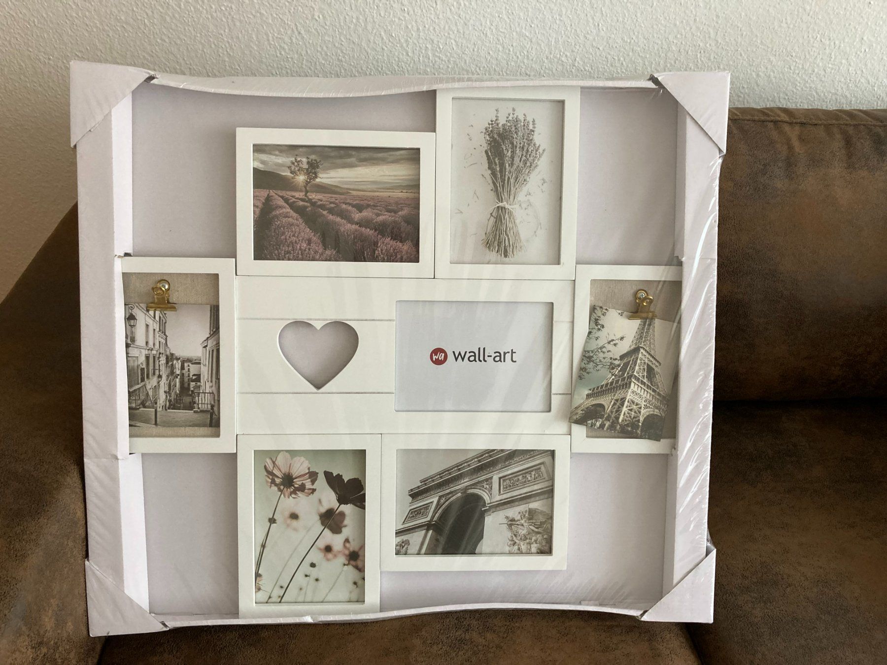 Bilderrahmen: MDF Bilderrahmen Collage mit Herz – Neu und originalverpackt aus Reinach BL von Sanaya