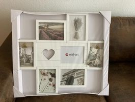 MDF Bilderrahmen Collage mit Herz