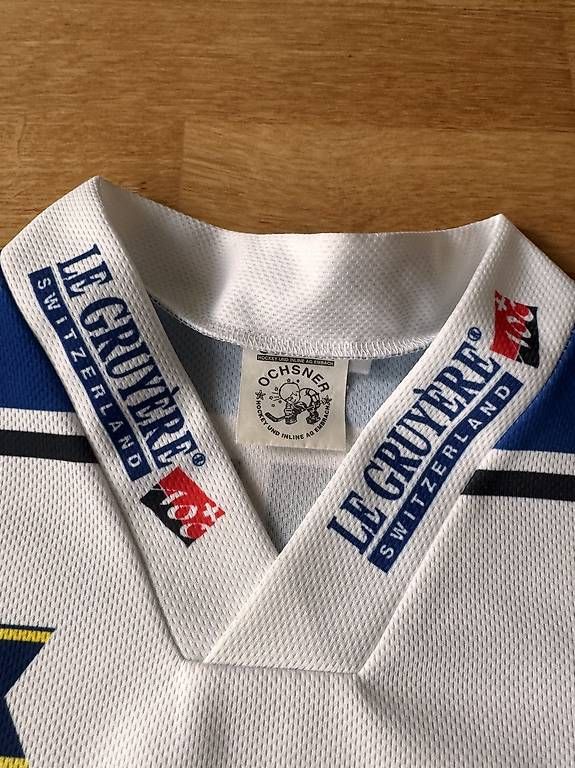 Fribourg-Gottéron Canottiere & Pantaloni: Fribourg Gottéron Jersey – Nuovo (secondo la descrizione) da Luzern venduto da Fesch84 1