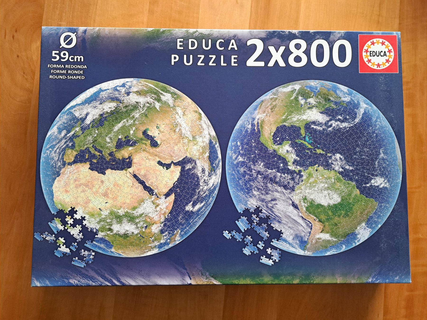 Puzzle: Puzzle 2 x 800 Teile, Planet Erde – Usato da Igis venduto da murmeli24