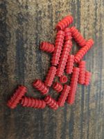 lego 4073 lot de 100 pièces Red Plate, Round 1 x 1