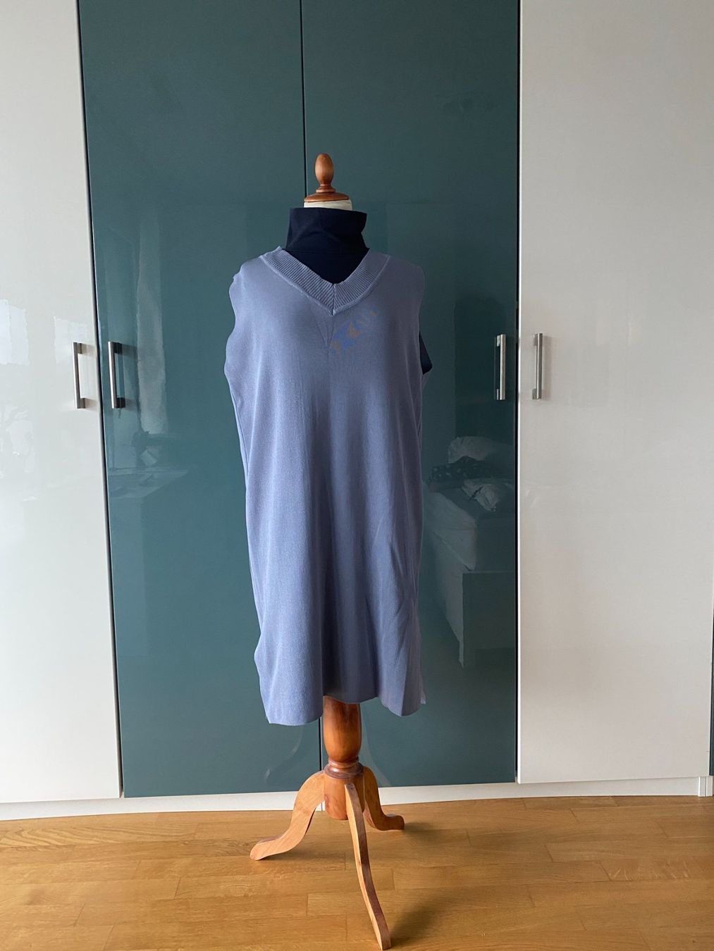 Gilet & Giacche senza maniche: lange blaue Weste L/XL – Usato da Dübendorf venduto da Levintreyer 2
