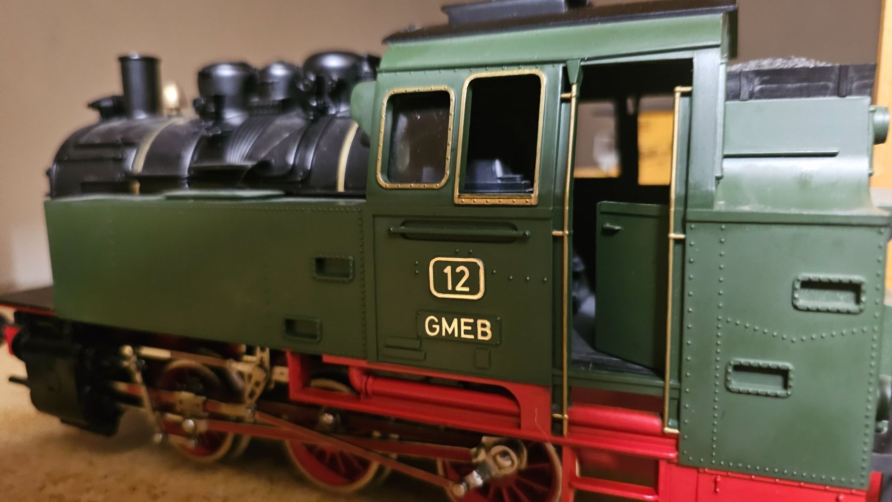 Märklin Modellini di ferrovie: Spur 1 Märklin Dampflock GMEB 12 – Usato da Niedergösgen venduto da ren_9gqr 1