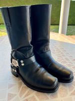 Motorradstiefel Stiefel Harley Davidson Gr. 43 Leder schwarz