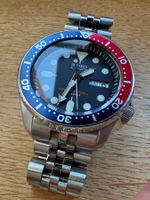 Seiko SKX009J - blau-rotem "Pepsi"-Farbschema Taucheruhr