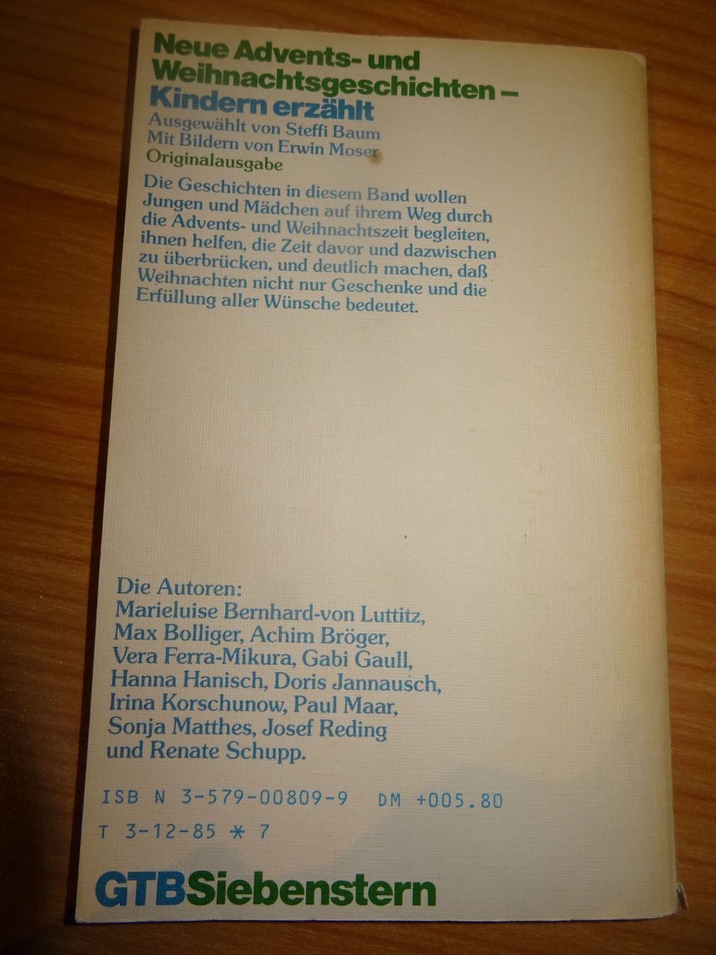Libri: Advents- und Weihnachtsgeschichten – Usato da Vordemwald venduto da Esel04 1