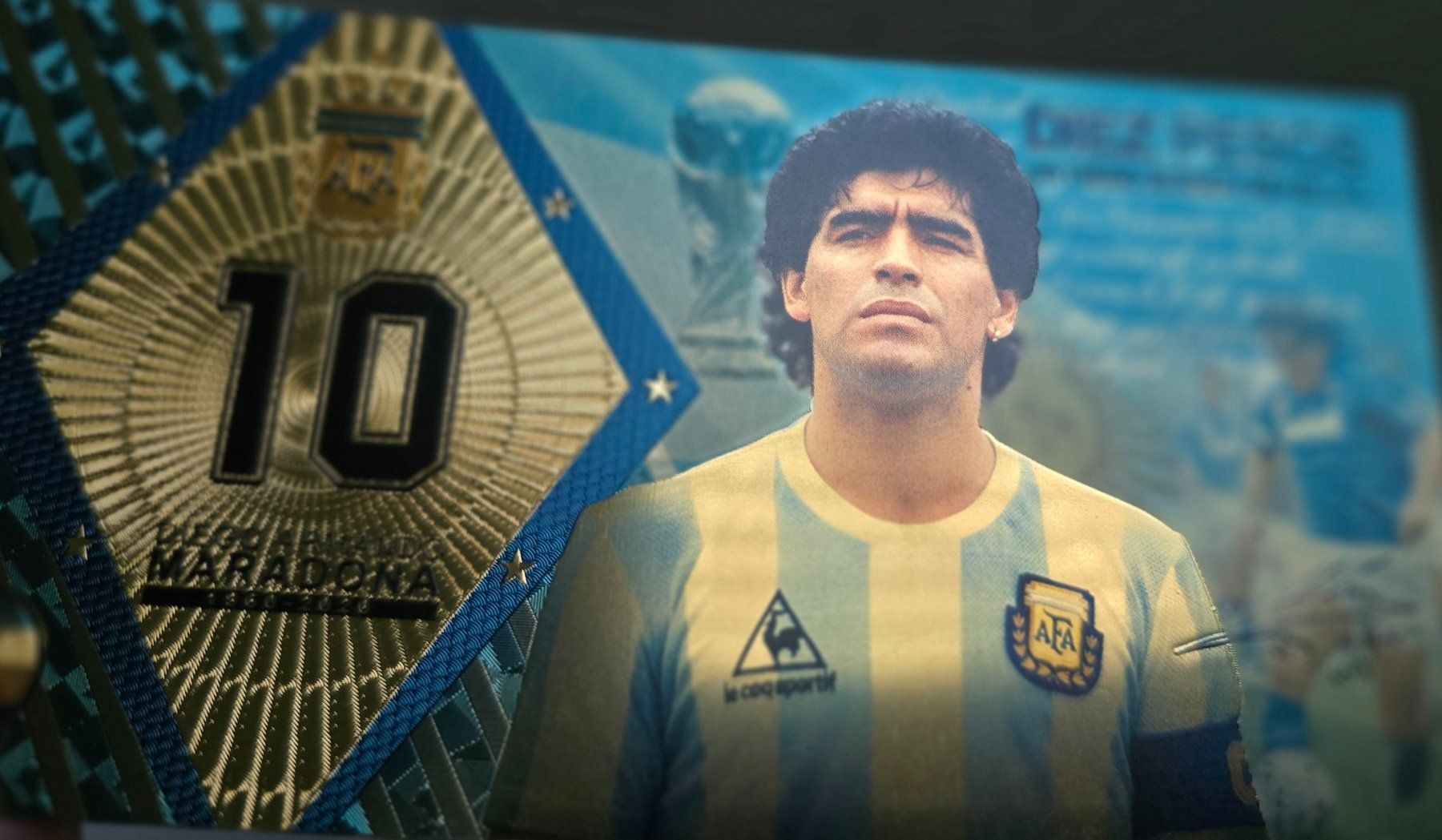 Banconote: Diego Maradona - Gedenkbanknote – Usato da Rotkreuz venduto da Titotesla 2