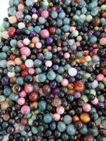 4-7mm, Kugel & Quader MIX - Edelstein/Schmuckstein, ca.200gr