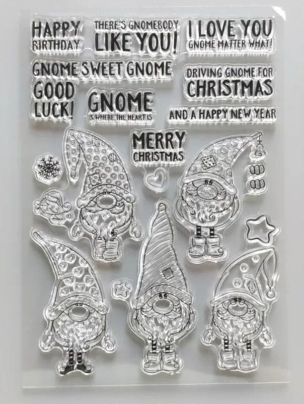 Timbri: Silikonstempel Nr.534, Weihnachten – Nuovo e nell'imballaggio originale da Gretzenbach venduto da Fliegepilz56 1