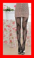 Totenkopf Strumpfhose Nylon Strumpf stockings Knochen Pirat