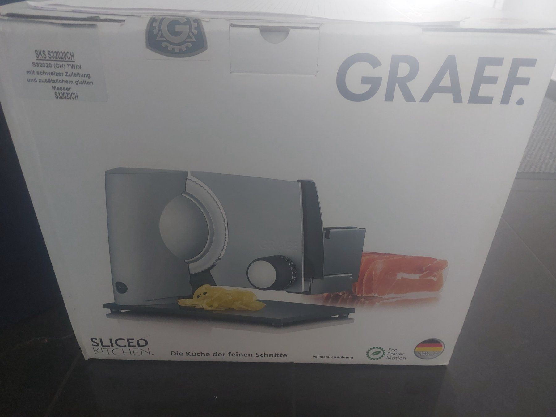 Graef Elettrodomestici da cucina: Graef Schneidemaschine twin neu – Nuovo e nell'imballaggio originale da Muhen venduto da Jackyw