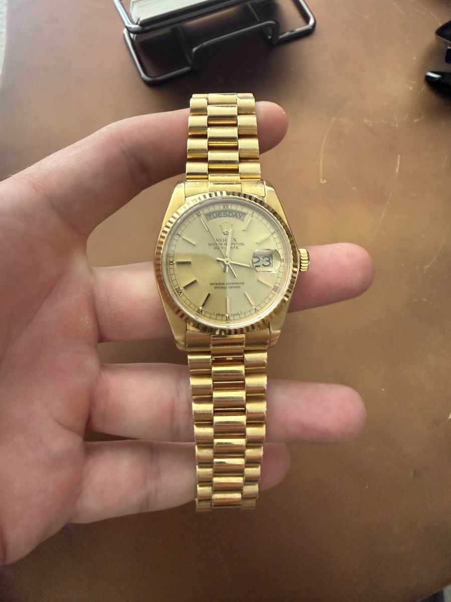 Rolex Uhren: Rolex Day Date – Gebraucht aus St. Gallen von Aureum-Momentum