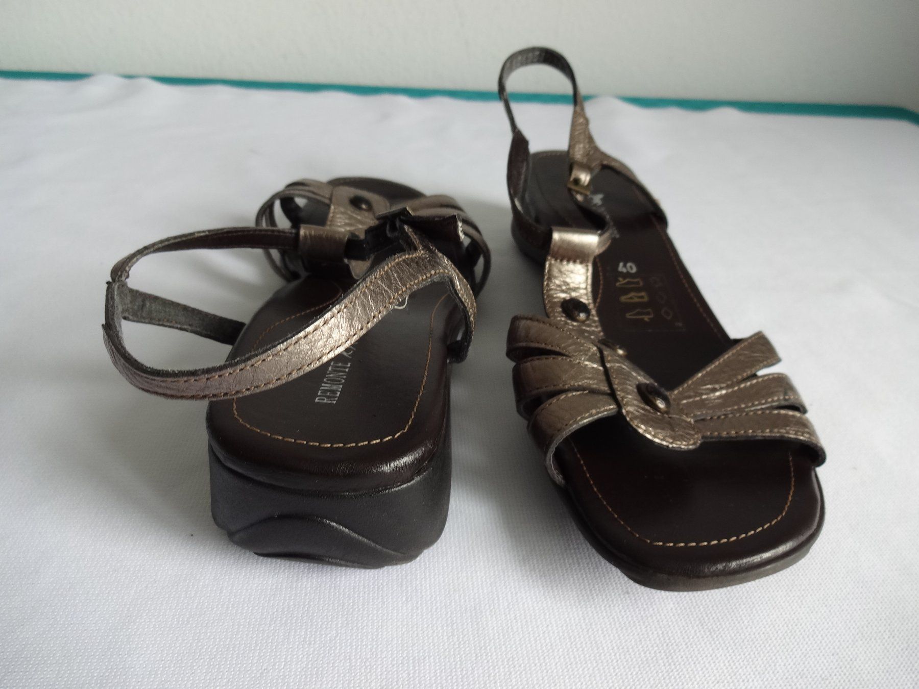 Scarpe da donna: ***REMONTE DORNORE*** Leder Sandalen Gr. 40 – Usato da Bronschhofen venduto da David80 2