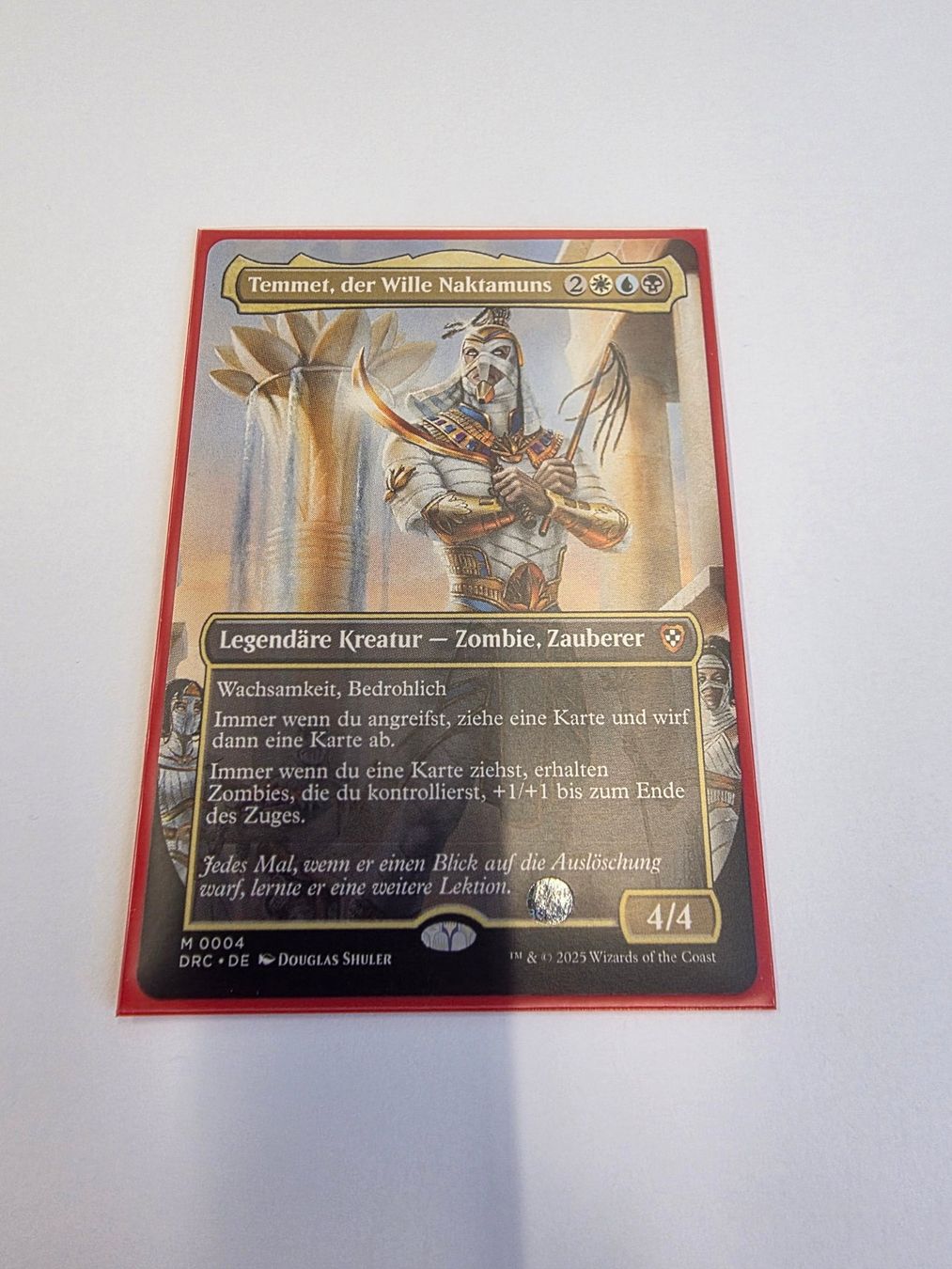Magic The Gathering Cartes à collectionner: MTG -Commander: Ätherdrift (DRC)- Karte: Temmet – Neuf (Voir description) à Mörigen par Gadgeteer 2