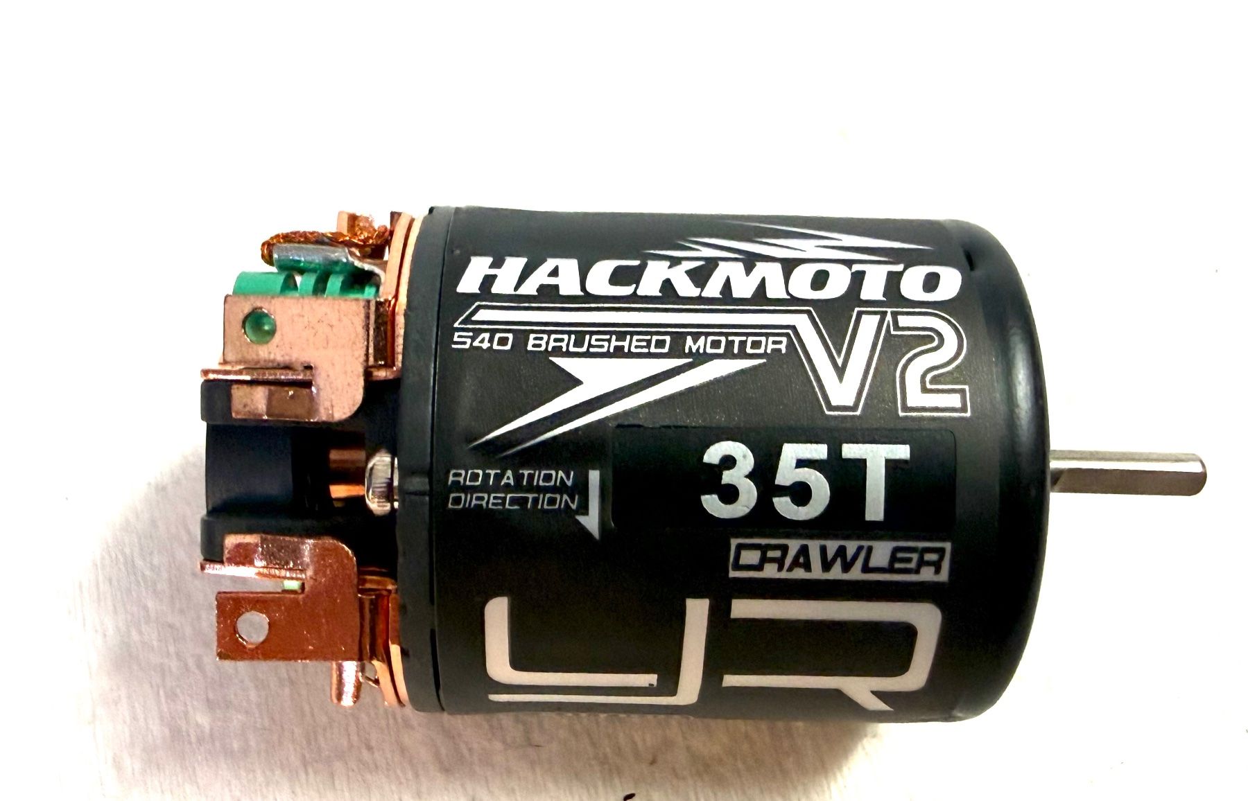 Modellismo RC: MOTEUR YR HACKMOTO V2 35T 1/10 CRAWLER – Nuovo e nell'imballaggio originale da Yverdon-les-Bains venduto da Fijo-rc 1