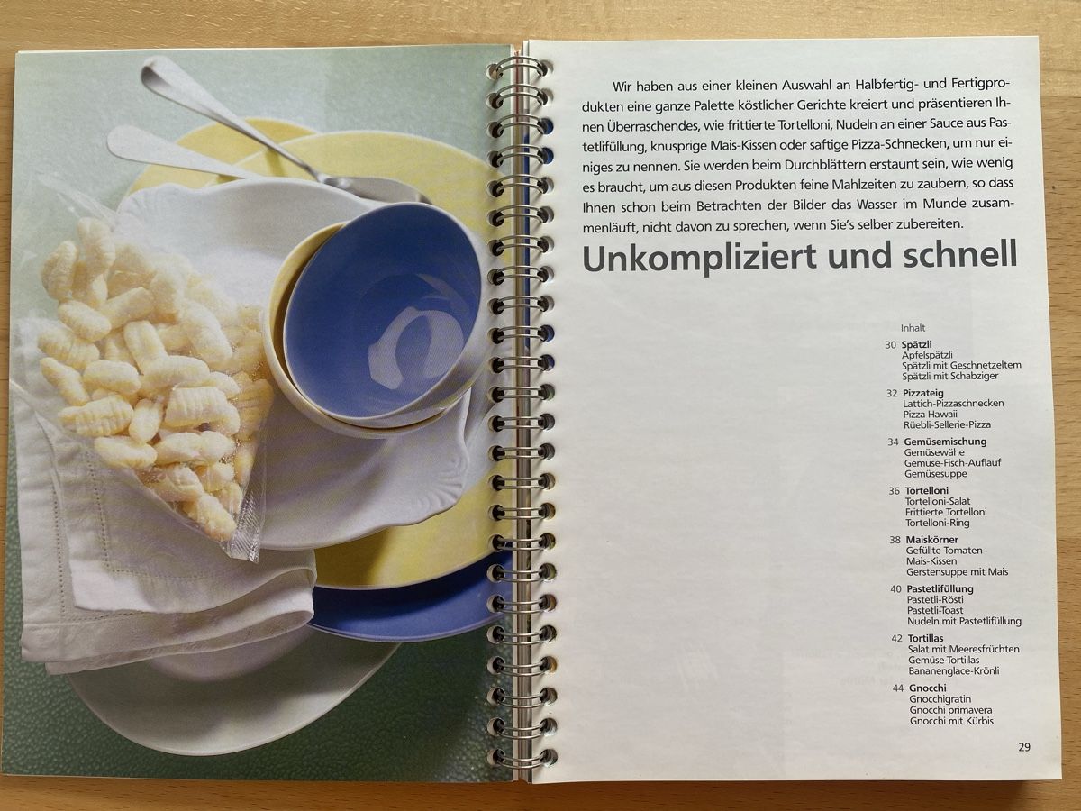 Libri: Neue Alltagsrezepte - Betty Bossi  – Usato da Schwarzenburg venduto da Michellu 4