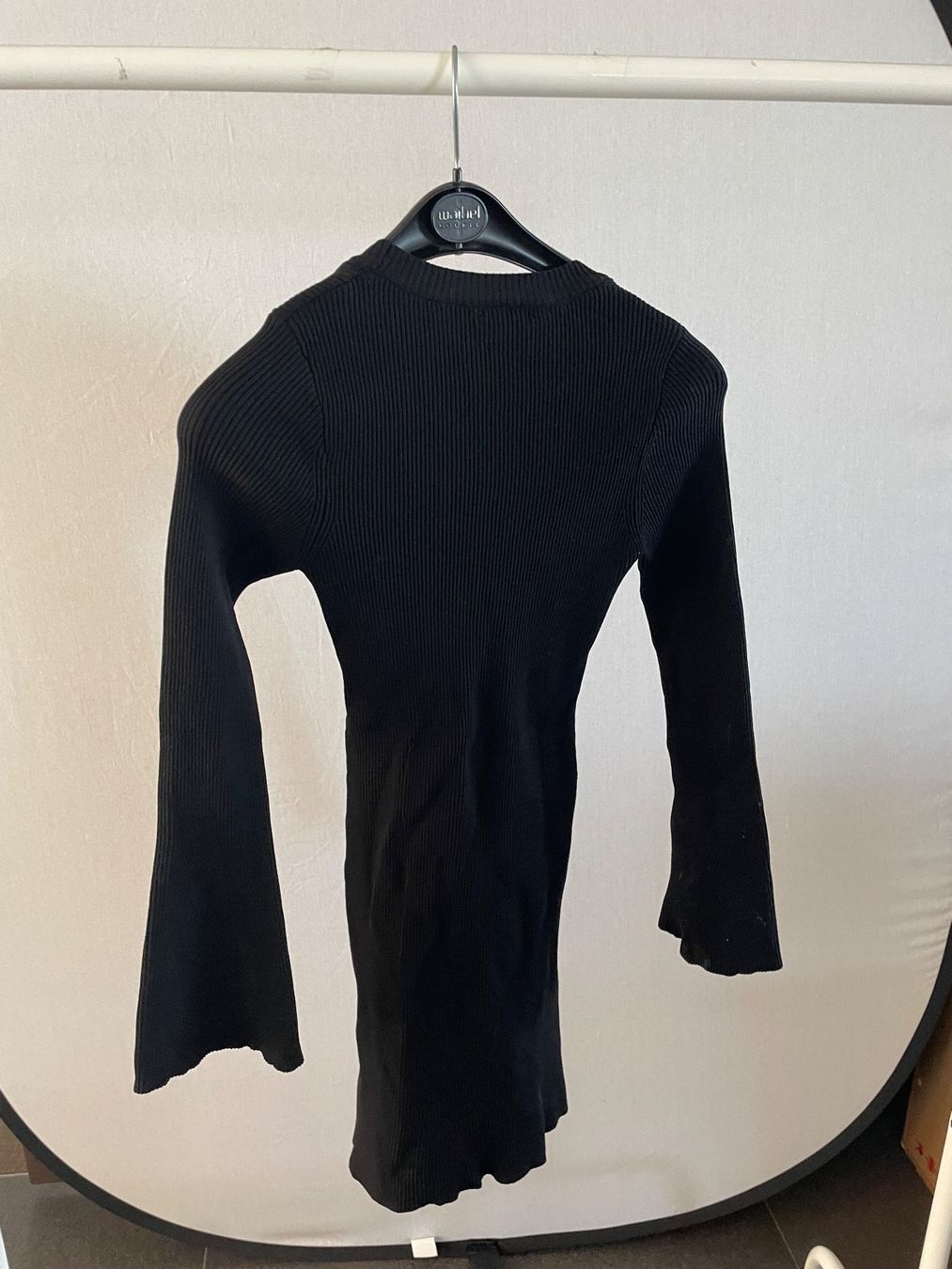 Stradivarius Kleider & Röcke: Schwarzes Strickkleid Gr. XS - Stradivarius – Neu (gemäss Beschreibung) aus Wollerau von Poschro68 1