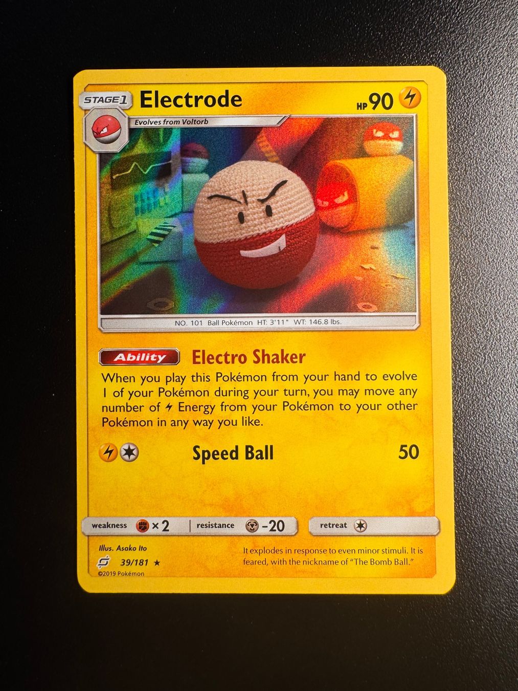 Pokémon Cartes à collectionner: Pokemon Electrode Asako Ito – D'occasion à Corticiasca par gio_yp69