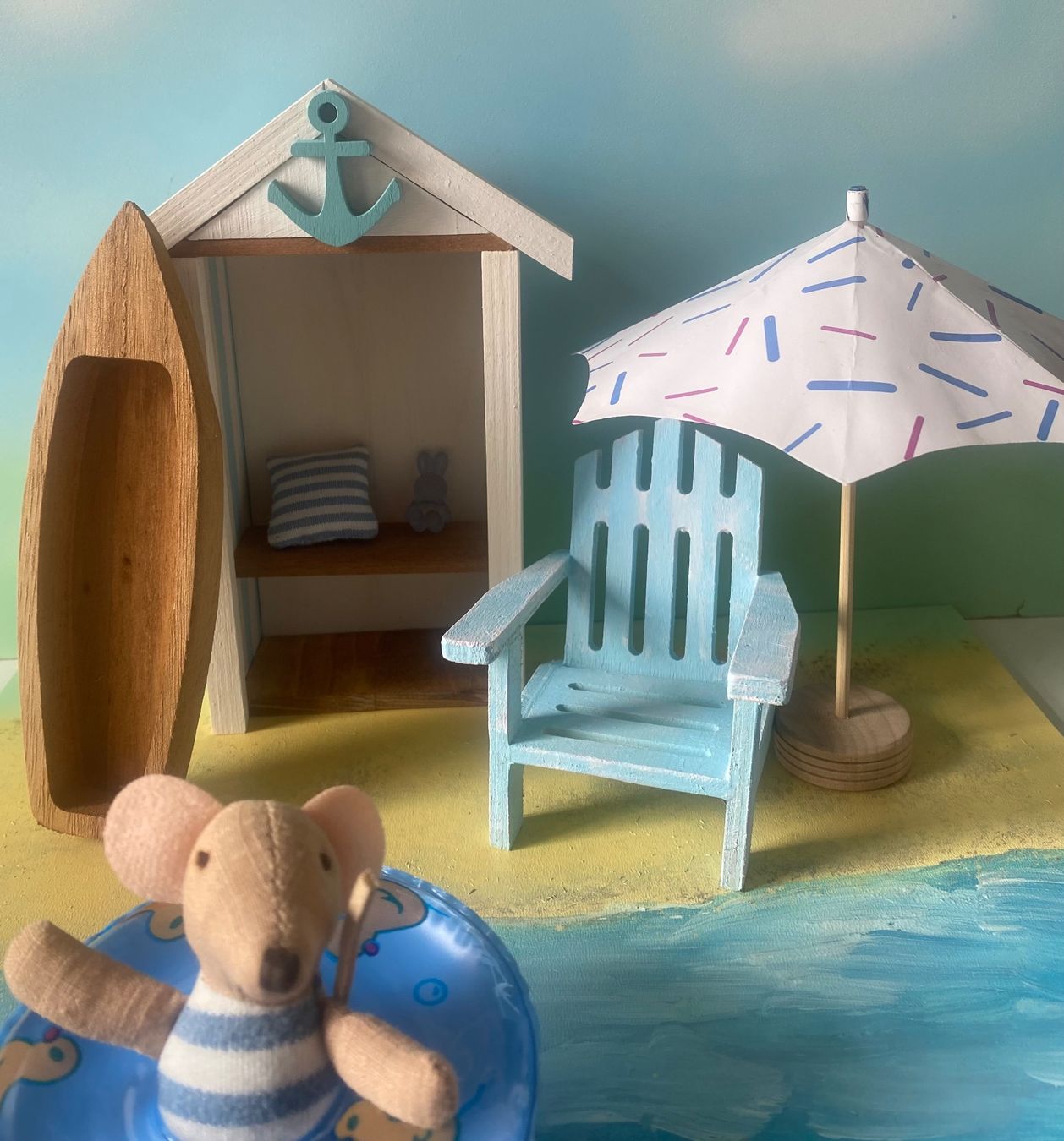 Case e mobili per bambole: Zubehör Maileg/Puppenhäuser: Beach Fun – Nuovo (secondo la descrizione) da Walterswil SO venduto da Weihnachtswichtel.ch