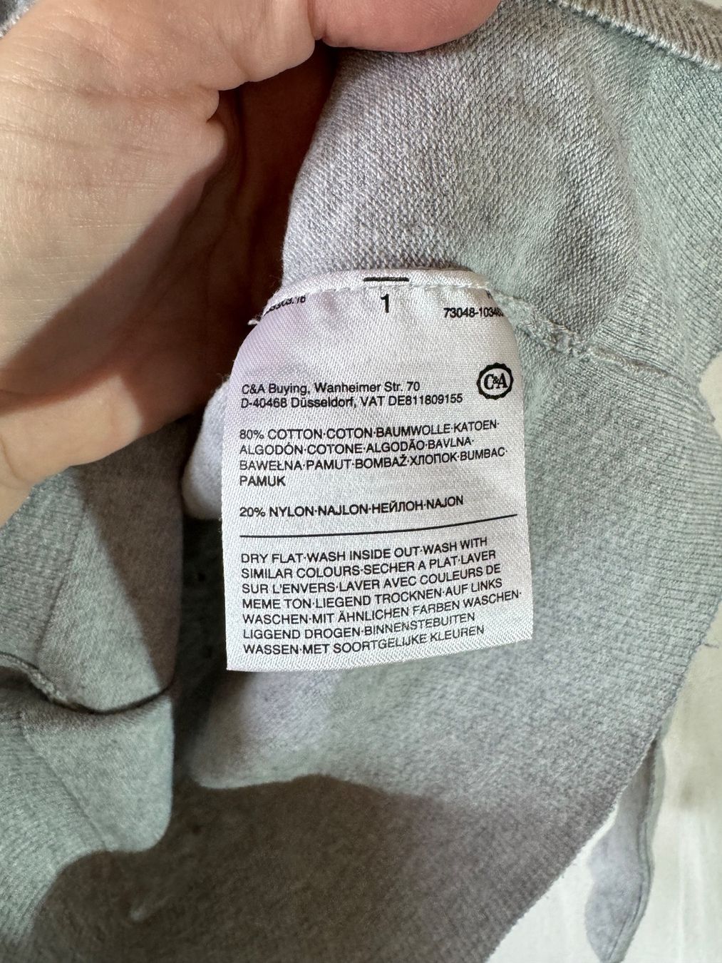 C&A Jacken: Gepunktete Strickjacke von C&S Gr. M – Gebraucht aus Grosswangen von SALE_SALE_SALE 3