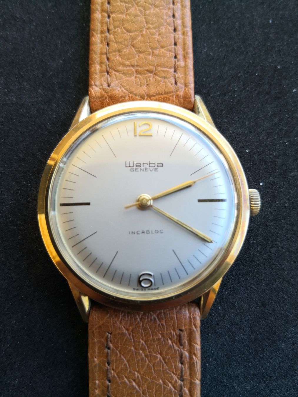 Orologi: Werba Genève montre mécanique à seconde morte – Usato da Evilard venduto da Mapota 3