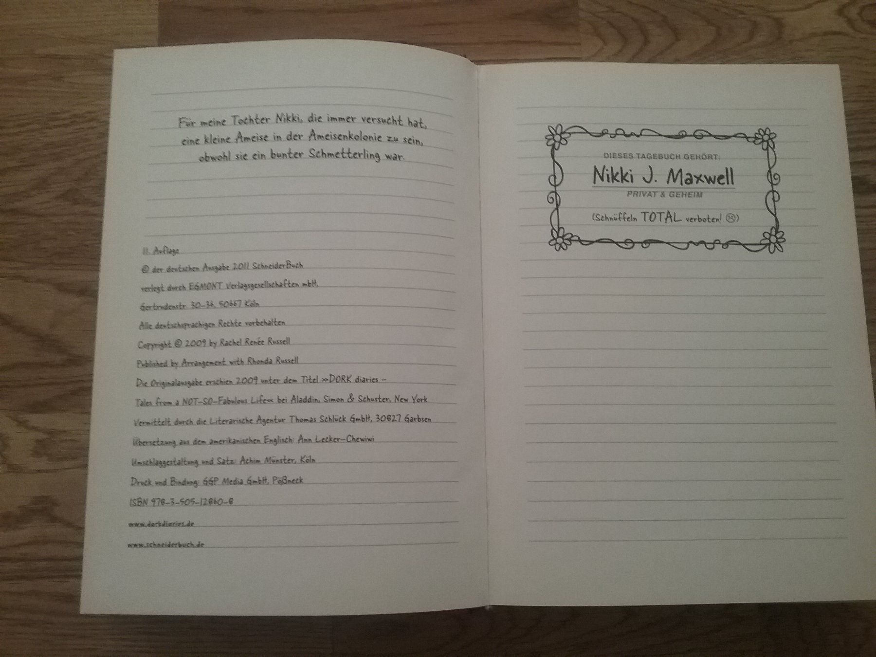 Libri: DORK diaries – Usato da Zürich venduto da lehmi1 2