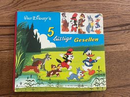 5 lustige Gesellen - Disney Bilderbuch (1986) Rarität