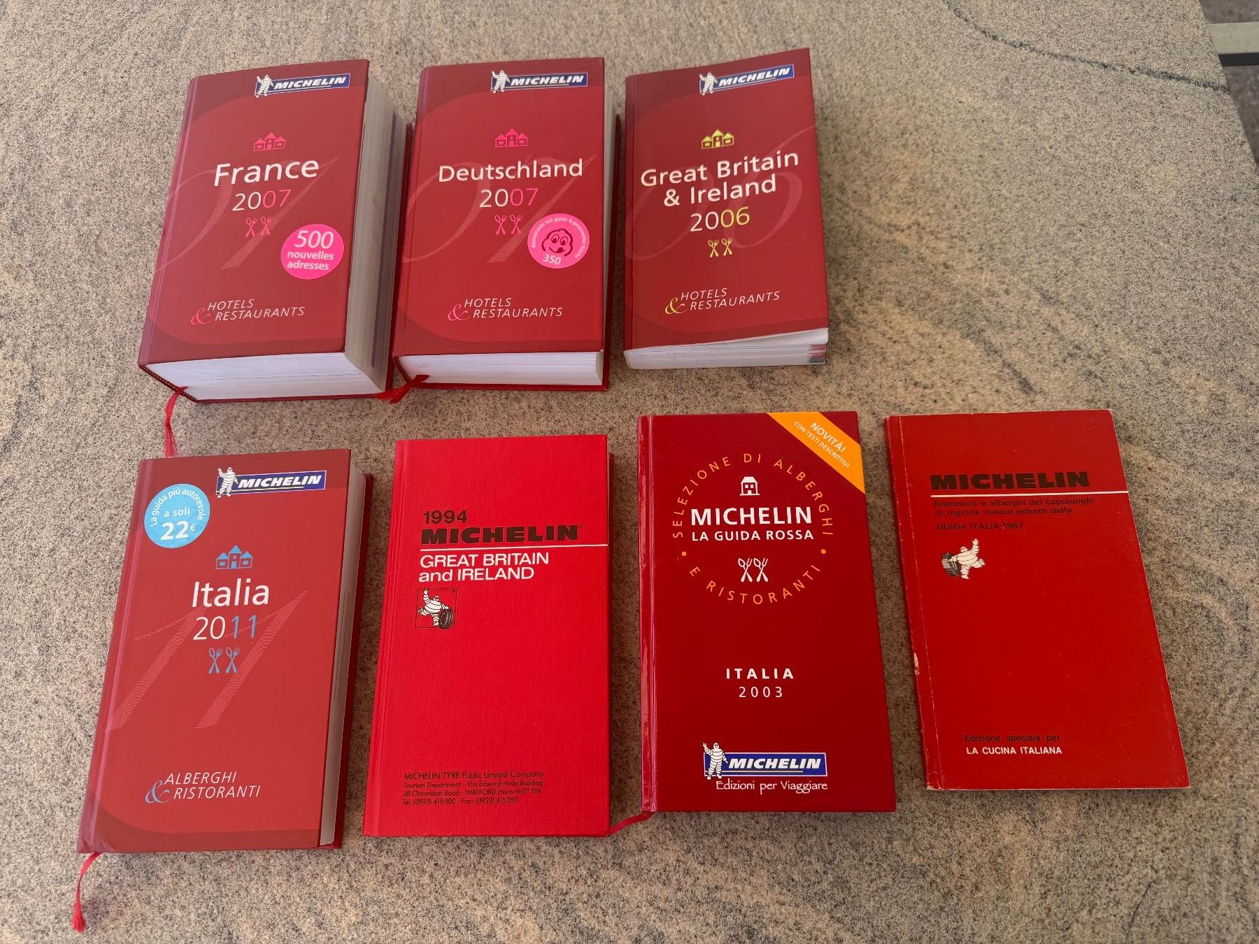 Livres: Diverse Guide Michelin – D'occasion à Geroldswil par Jeremy11