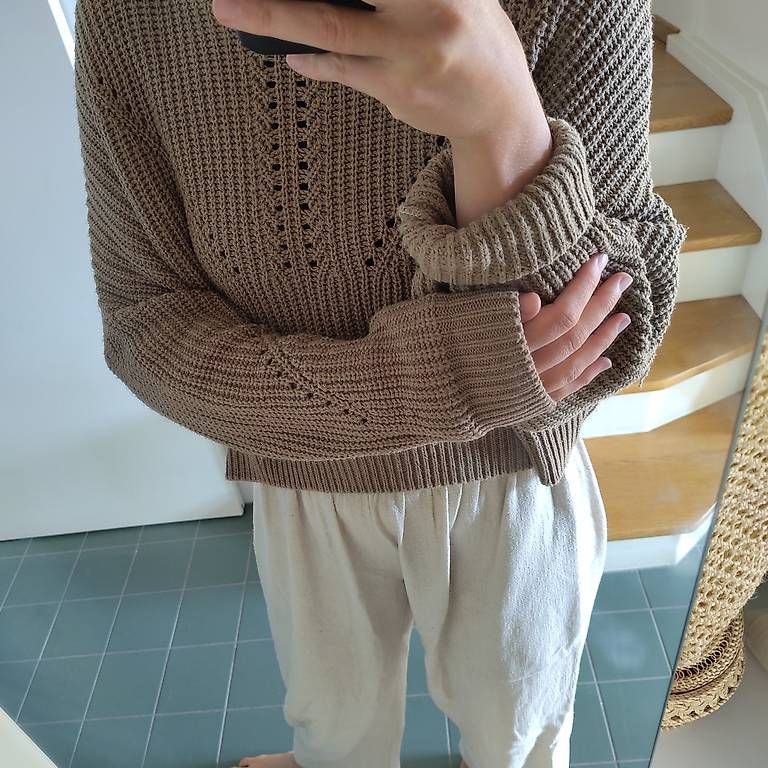 Pulls & Sweat-shirts: Brown Sode Pullover made in Switzerland – D'occasion à Brugg AG par katha.rina 1