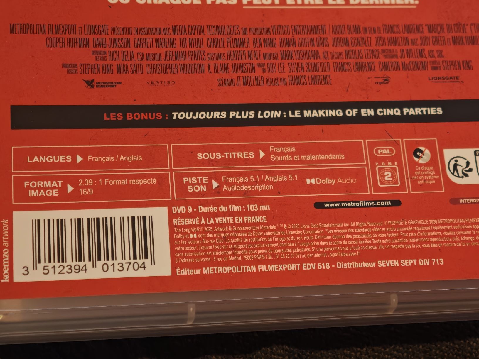 Tutti i DVDs: Marche ou Crève – Nuovo (secondo la descrizione) da Broc venduto da jcr_5cqy 2