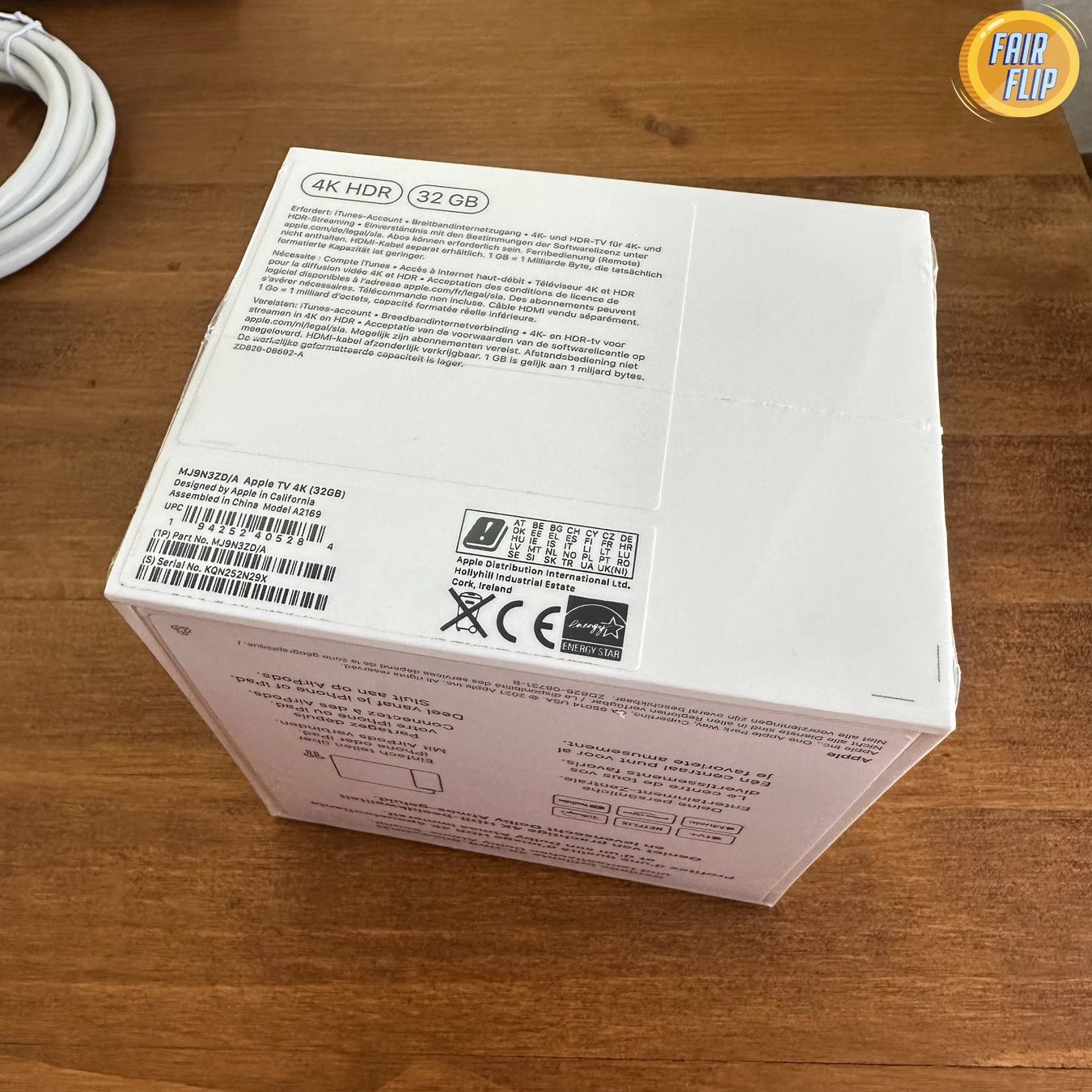Apple Sistemi audio & multimediali: Apple TV 4K (32 GB) Model: A2169 – Nuovo e nell'imballaggio originale da Luzern venduto da fairflip 2