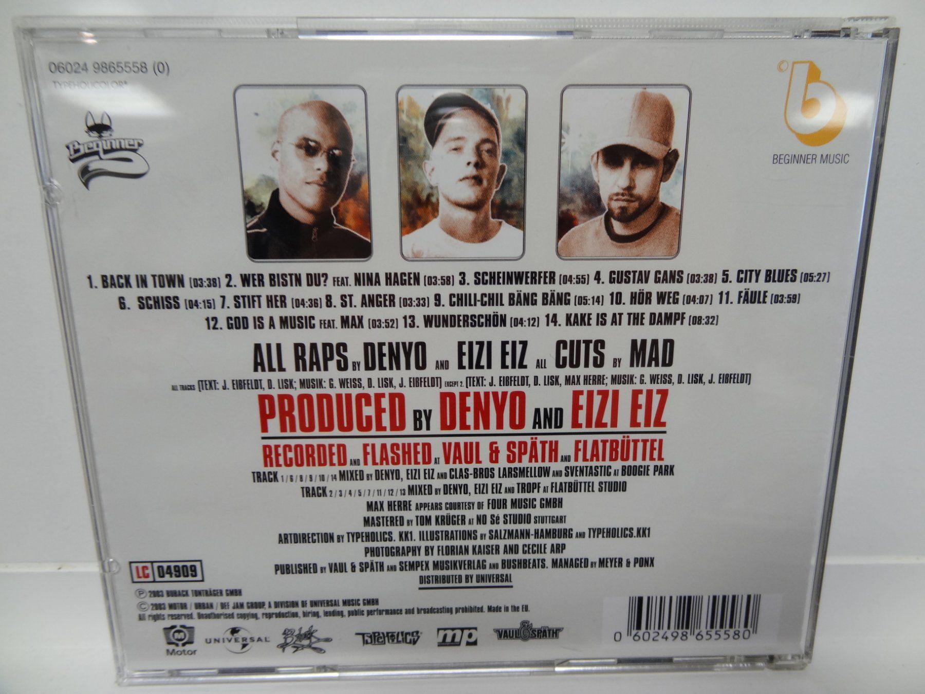 CDs: Beginner - Blast Action Heroes CD – D'occasion à luzern par musicandart 1