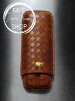 Zigarrenetui Etui Reisehumidor Braun Zigarrenzubehör Neu