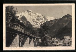AK Interlaken, Harderbahn, Jungfrau
