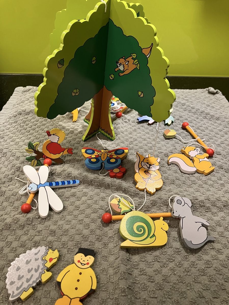 Jouets: Goki Mobile aus Holz – D'occasion à Basel par Lillybeth 1