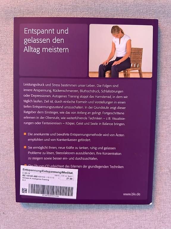 Libri: Autogenes Training mit Übungs-CD – Usato da Meggen venduto da Head_automatica 1