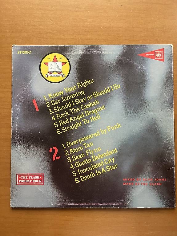 Dischi in vinile: LP The Clash - Combat Rock – Usato da Viganello venduto da 597_k72f 1