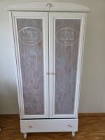 Vintage Mädchenzimmer Set – Kleiderschrank & Sekretär Shabby
