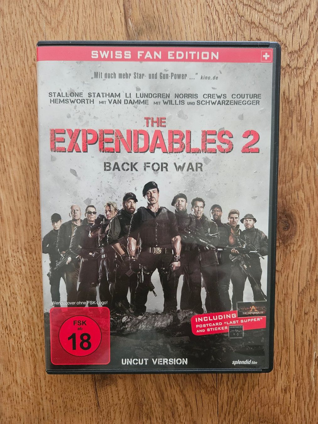 Tutti i DVDs: The Expendables 2 - back for war - uncut – Usato da St.Gallen venduto da Capsule_Corporation